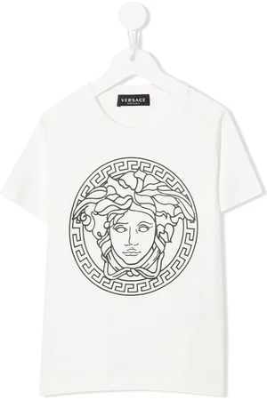 VERSACE T-shirt en coton à logo Medusa