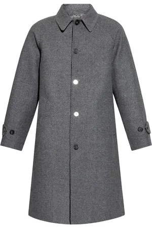 OFFICINE GENERALE Manteau droit à simple boutonnage