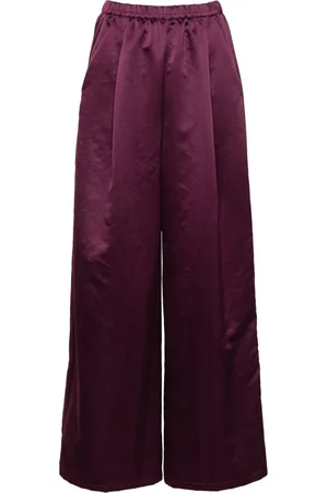 FORTE FORTE Pantalon palazzo en satin
