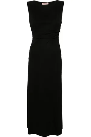 Twin-Set Robe longue à design sans manches