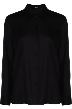 THEORY Chemise en laine vierge
