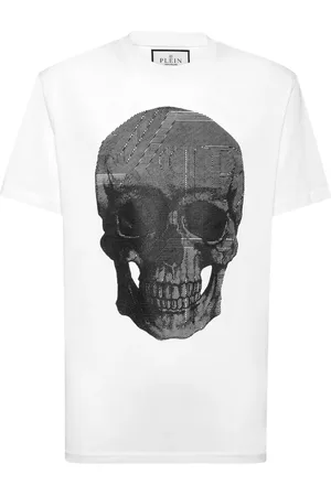 Philipp Plein T-shirt à motif tête de mort