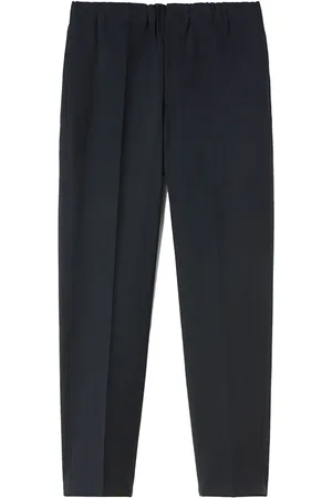 Jil Sander Pantalon en laine à coupe fuselée