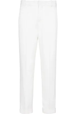 Balmain Pantalon de costume monogrammé