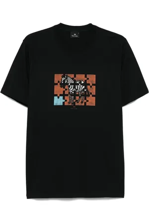 Paul Smith T-shirt à imprimé Zebra Jigsaw