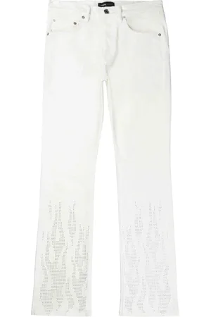 Purple Brand Jean droit à taille basse