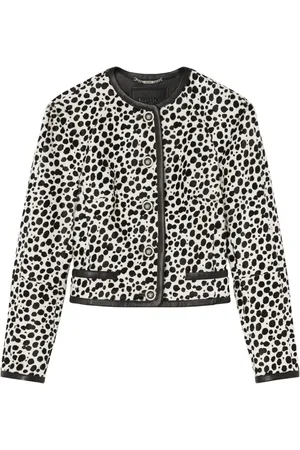 VERSACE Veste à imprimé Dalmatian