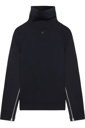 Courrèges Pull oversize à col montant