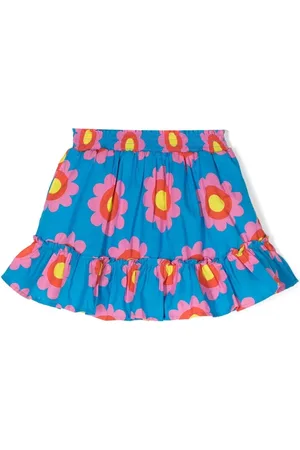 Stella McCartney Jupe en coton à fleurs