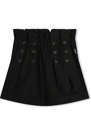 DKNY Short taille-haute à œillets