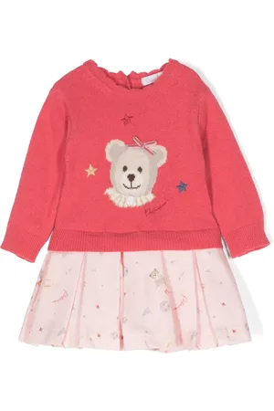 PATACHOU Robe évasée à imprimé ourson