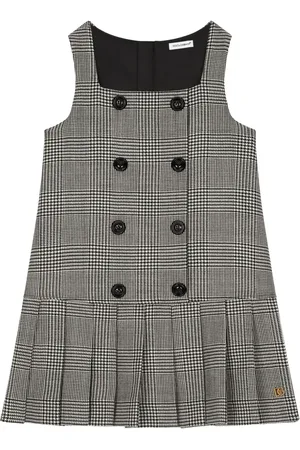 Dolce & Gabbana Robe plissée à carreaux