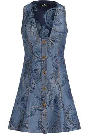 Etro Robe courte en jacquard