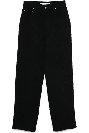 Golden Goose Pantalon à ornements en cristal
