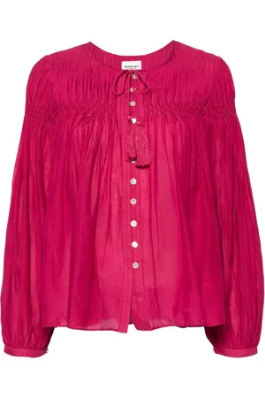 Marant Etoile Blouse Abadi à détails plissés