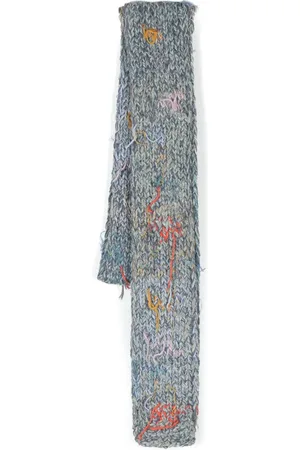 Maison Margiela écharpe en maille épaisse