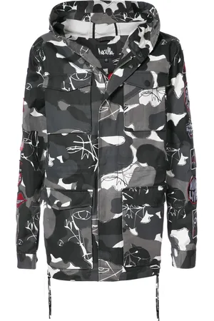 HACULLA Manteau à imprimé camouflage Kustom