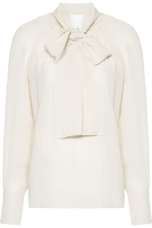 Givenchy Blouse en crêpe à motif 4G