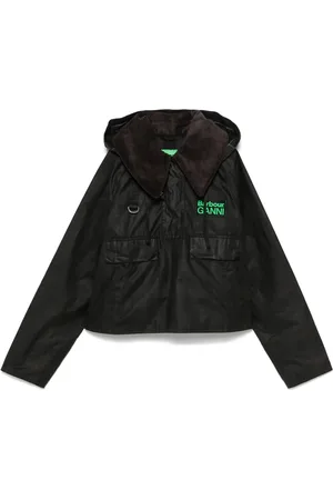 Barbour X Ganni parka à motif tartan