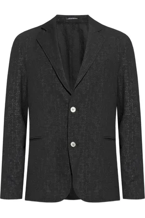 Emporio Armani Blazer à simple boutonnage