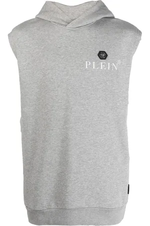 Philipp Plein Hoodie Hexagon à design sans manches