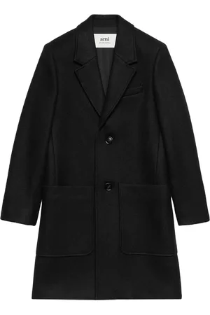 Ami Manteau en laine à boutonnière