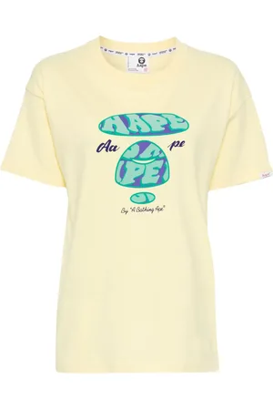 A Bathing Ape T-shirt en coton à logo imprimé