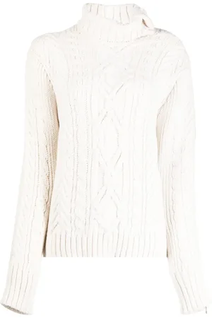 MONSE Pull en maille torsadée