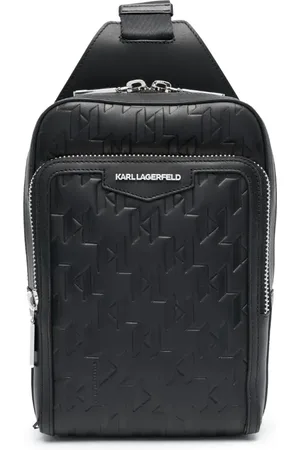 Karl Lagerfeld Sac banane K/Loom en cuir