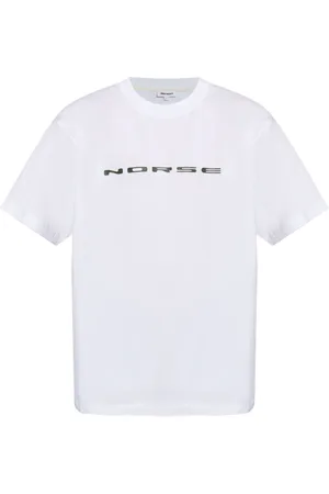 Norse projects T-shirt en coton à logo imprimé