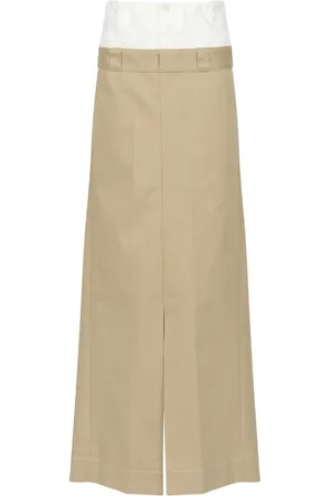 Maison Margiela Jupe longue à taille haute