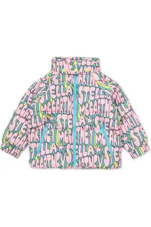 Stella McCartney Doudoune à logo imprimé
