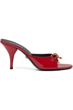 VERSACE Mules Opera Bow 85 mm