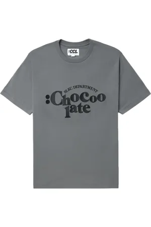 Chocoolate T-shirt en coton à logo imprimé