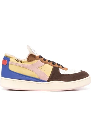 Diadora Baskets colour block à lacets