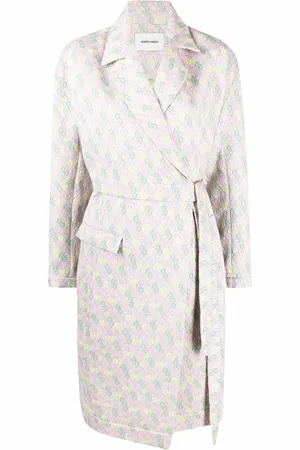 HENRIK VIBSKOV Manteau portefeuille Again à fleurs