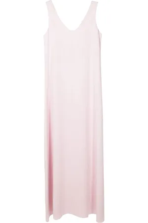 Gloria Coelho Robe longue sans manches à col v