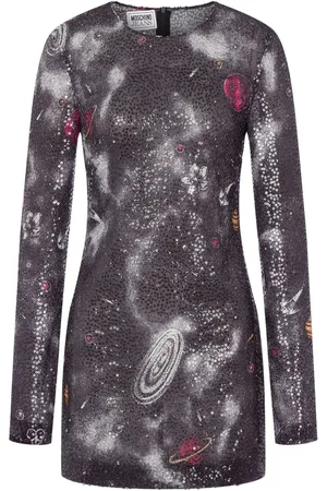 Moschino Robe courte à motif astral