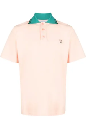 Maison Kitsuné Polo en coton à logo appliqué