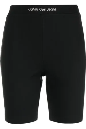 Calvin Klein Short stretch à taille à logo