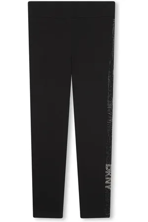 DKNY Legging en coton stretch à bande logo