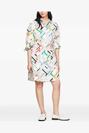 Tommy Hilfiger Robe-chemise à motif monogrammé
