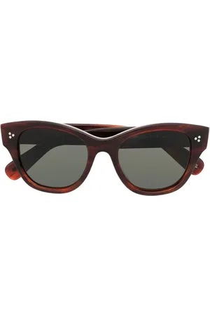 Oliver Peoples Lunettes de soleil Eadie à monture papillon