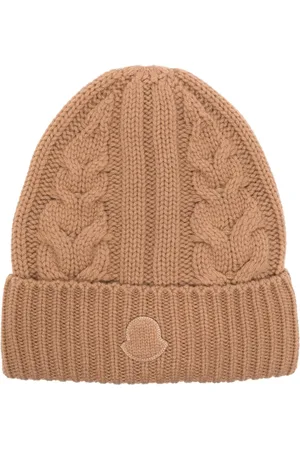 Moncler Bonnet en cachemire torsadé