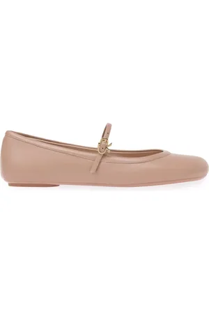 Gianvito Rossi Ballerines Carla en cuir