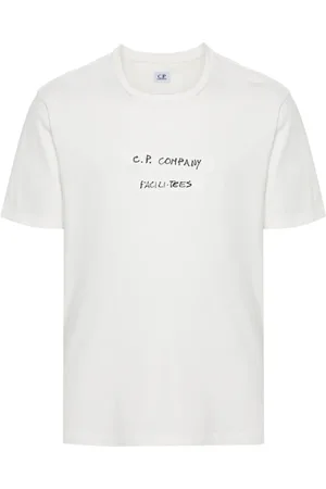 C.P. Company T-shirt en coton à patch logo