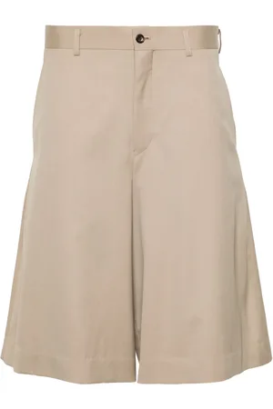 Comme des Garçons Short en coton à coupe évasée