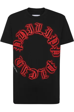 Philipp Plein T-shirt en coton à logo Gothic Plein