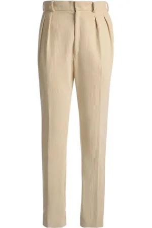 Bally Pantalon fuselé à détail froncé