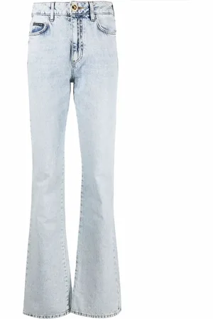 Philipp Plein Jean évasé à taille haute